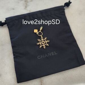 CHANEL Holiday Snowflake Charm Limited Edition
